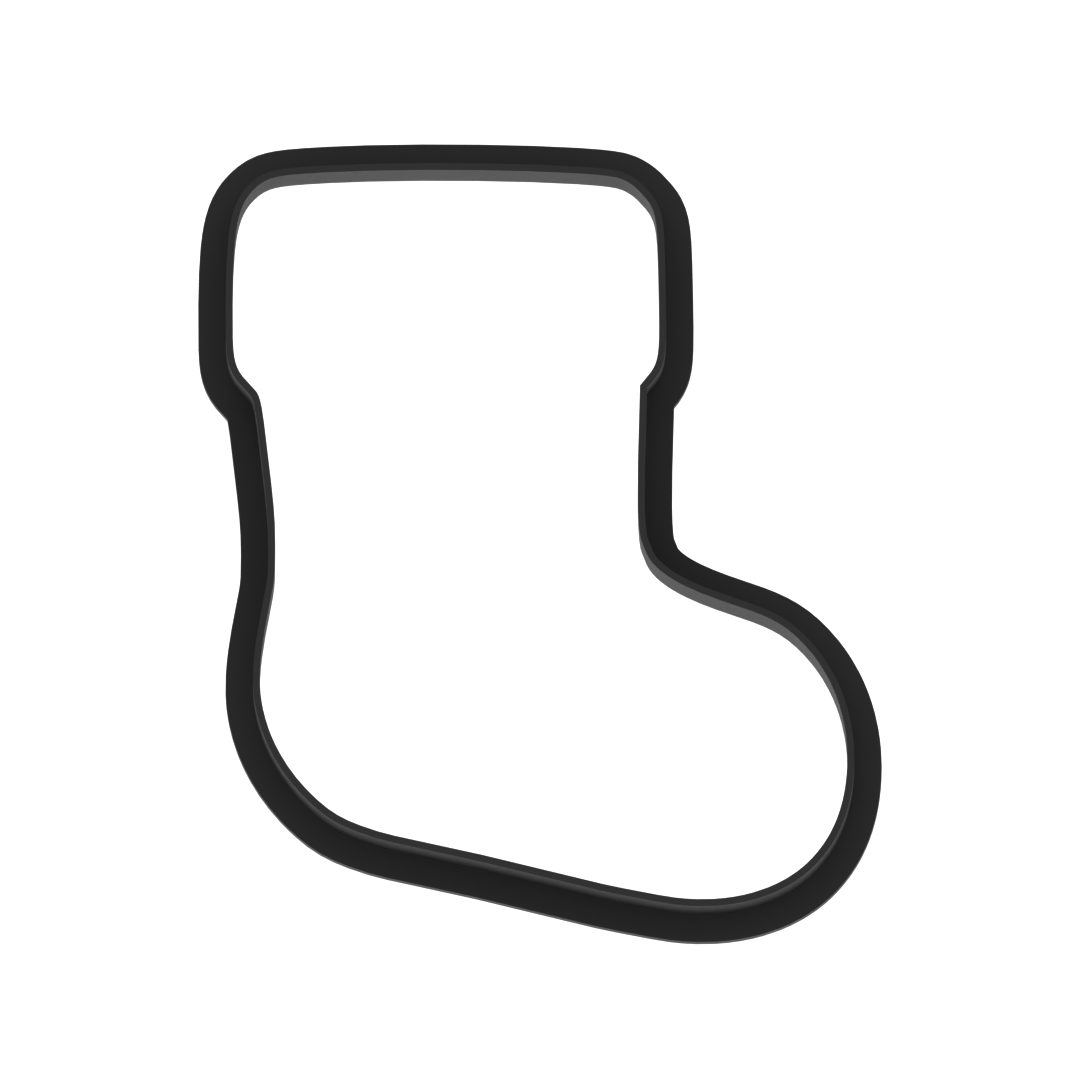 Christmas Stocking Cookie Cutter with Easy Push Design — photo 6