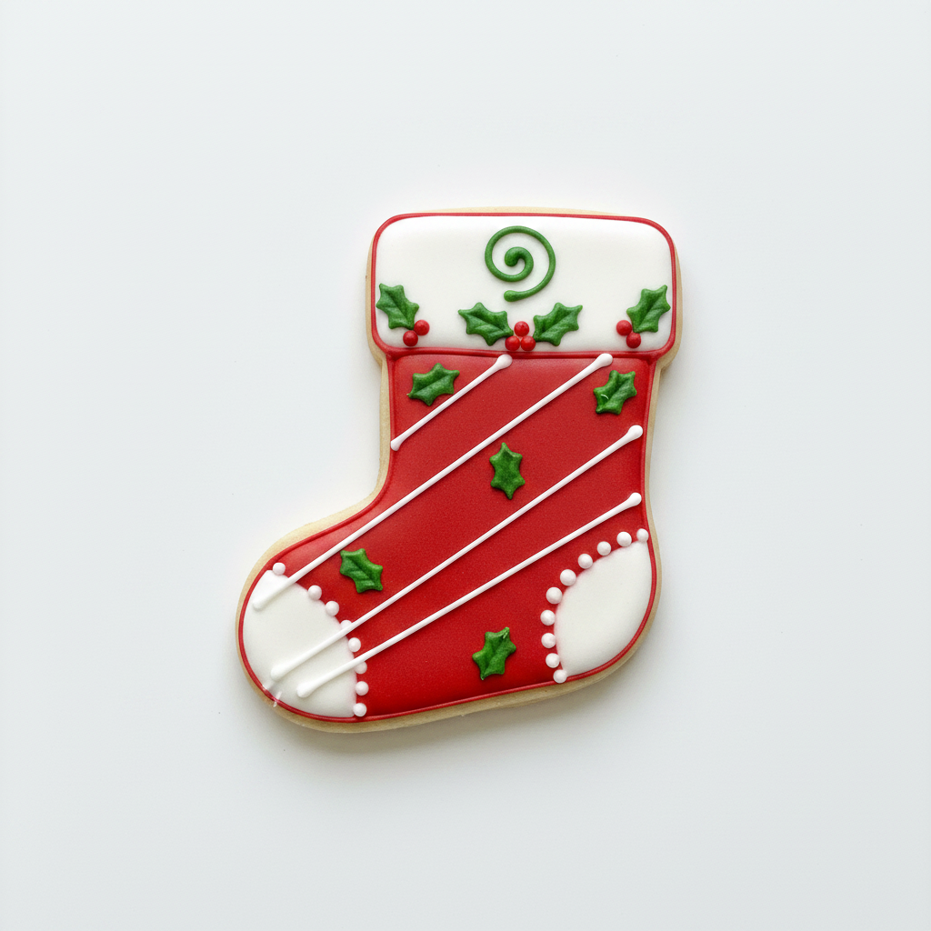 Christmas Stocking Cookie Cutter with Easy Push Design — photo 2