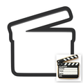 Clapperboard Cookie Cutter with Easy Push Design — main photo