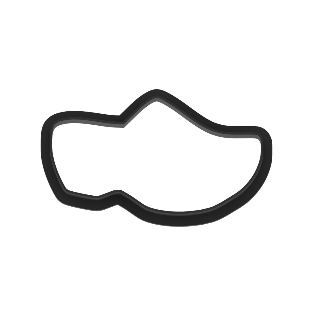 Clog Shoe Cookie Cutter with Easy Push Design — photo 5