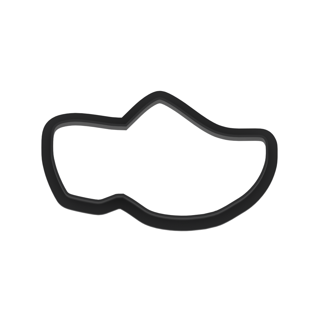 Clog Shoe Cookie Cutter with Easy Push Design — photo 5