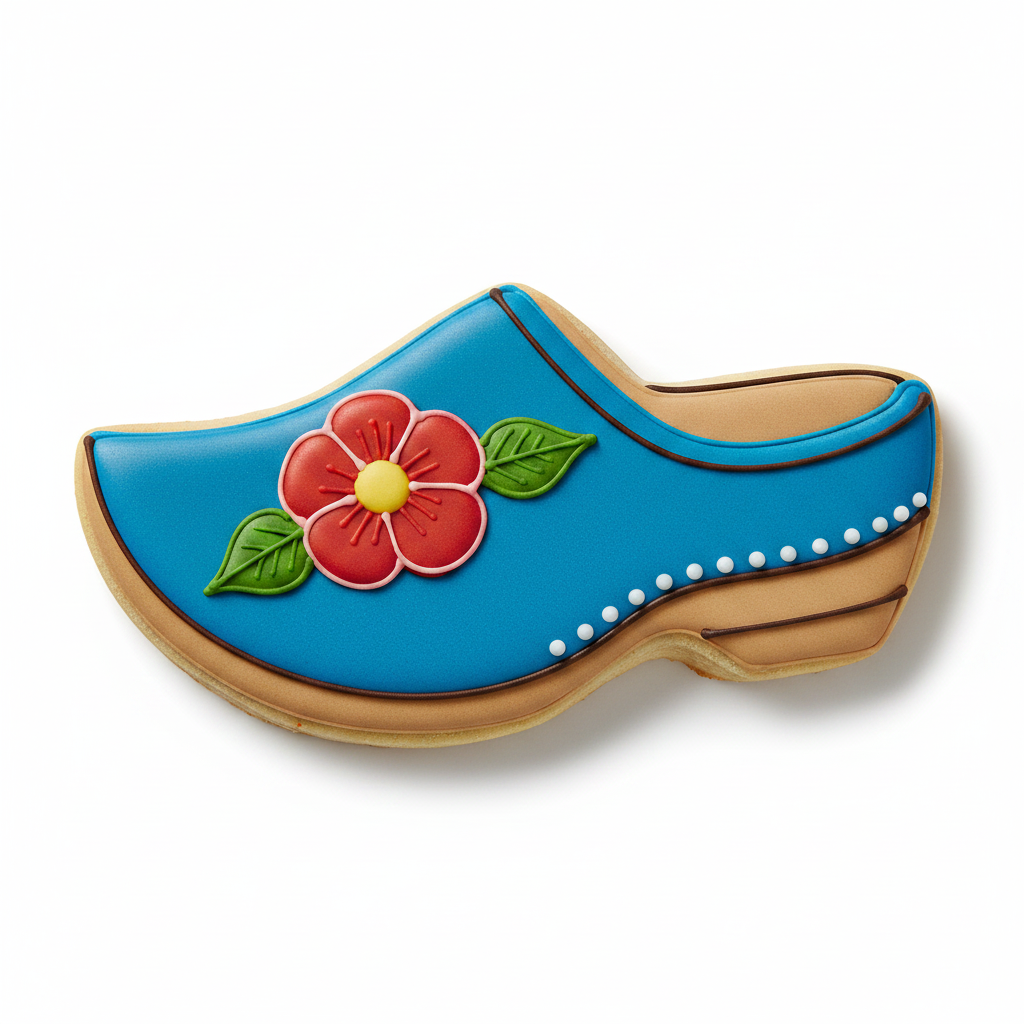 Clog Shoe Cookie Cutter with Easy Push Design — photo 2
