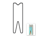 Clothespin Cookie Cutter with Easy Push Design — main photo