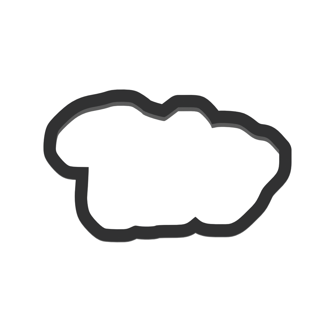 Cloud Cookie Cutter with Easy Push Design — photo 3