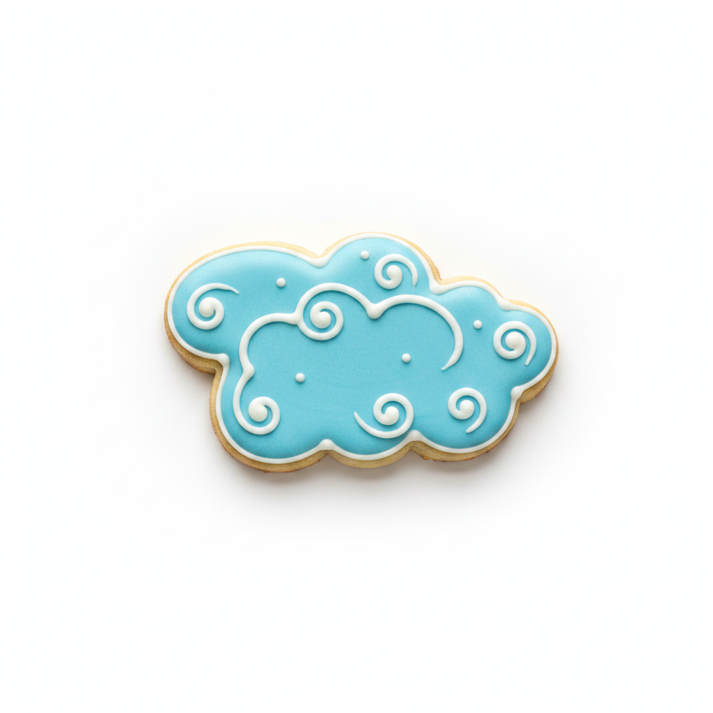 Cloud Cookie Cutter with Easy Push Design — photo 2