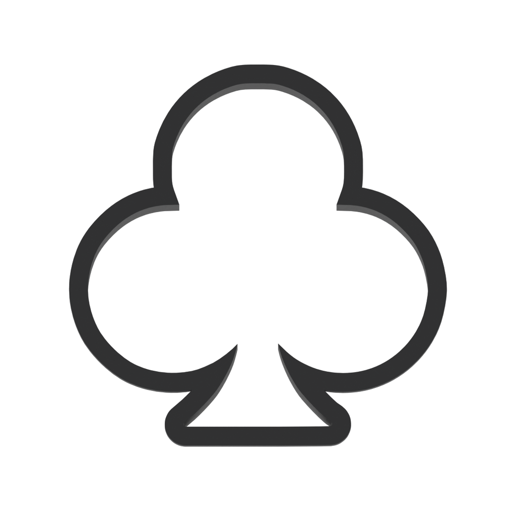 Club Symbol Cards Cookie Cutter with Easy Push Design — photo 3