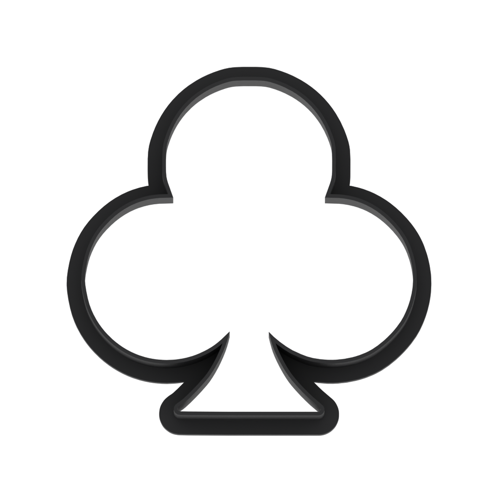 Club Symbol Cards Cookie Cutter with Easy Push Design — photo 6