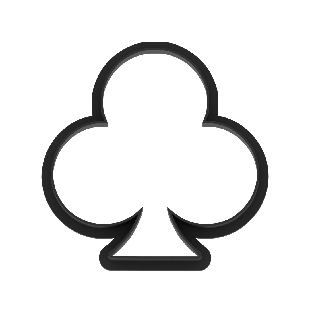 Club Symbol Cards Cookie Cutter with Easy Push Design — photo 6