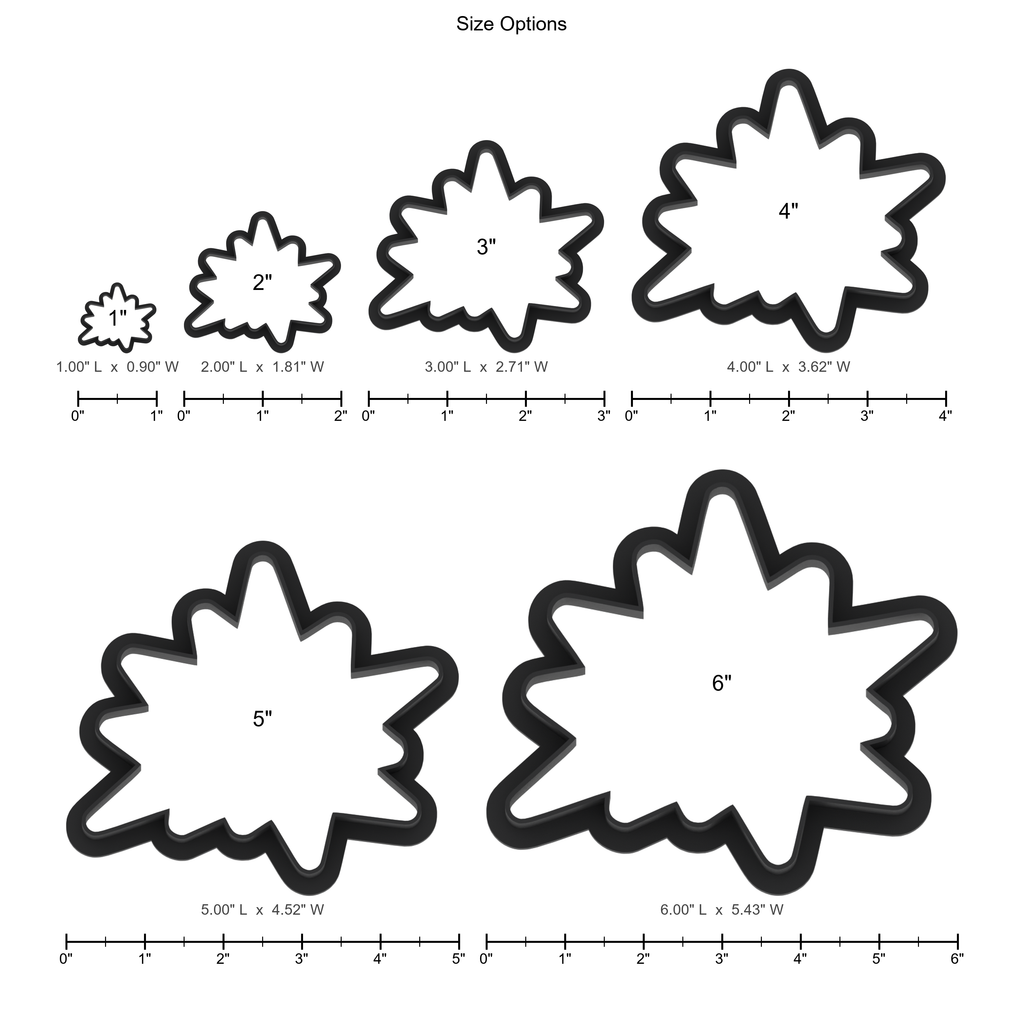 Comic Pow Cookie Cutter with Easy Push Design — photo 5
