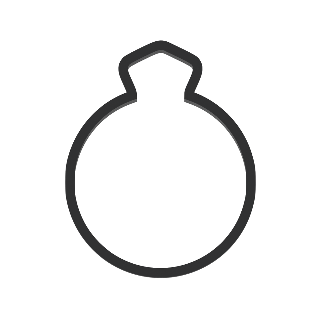 Compass Cookie Cutter with Easy Push Design — photo 3