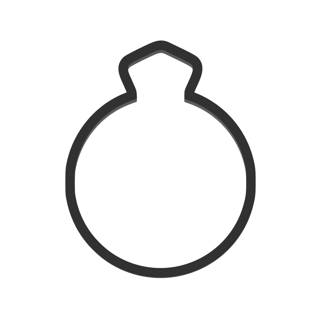 Compass Cookie Cutter with Easy Push Design — photo 3