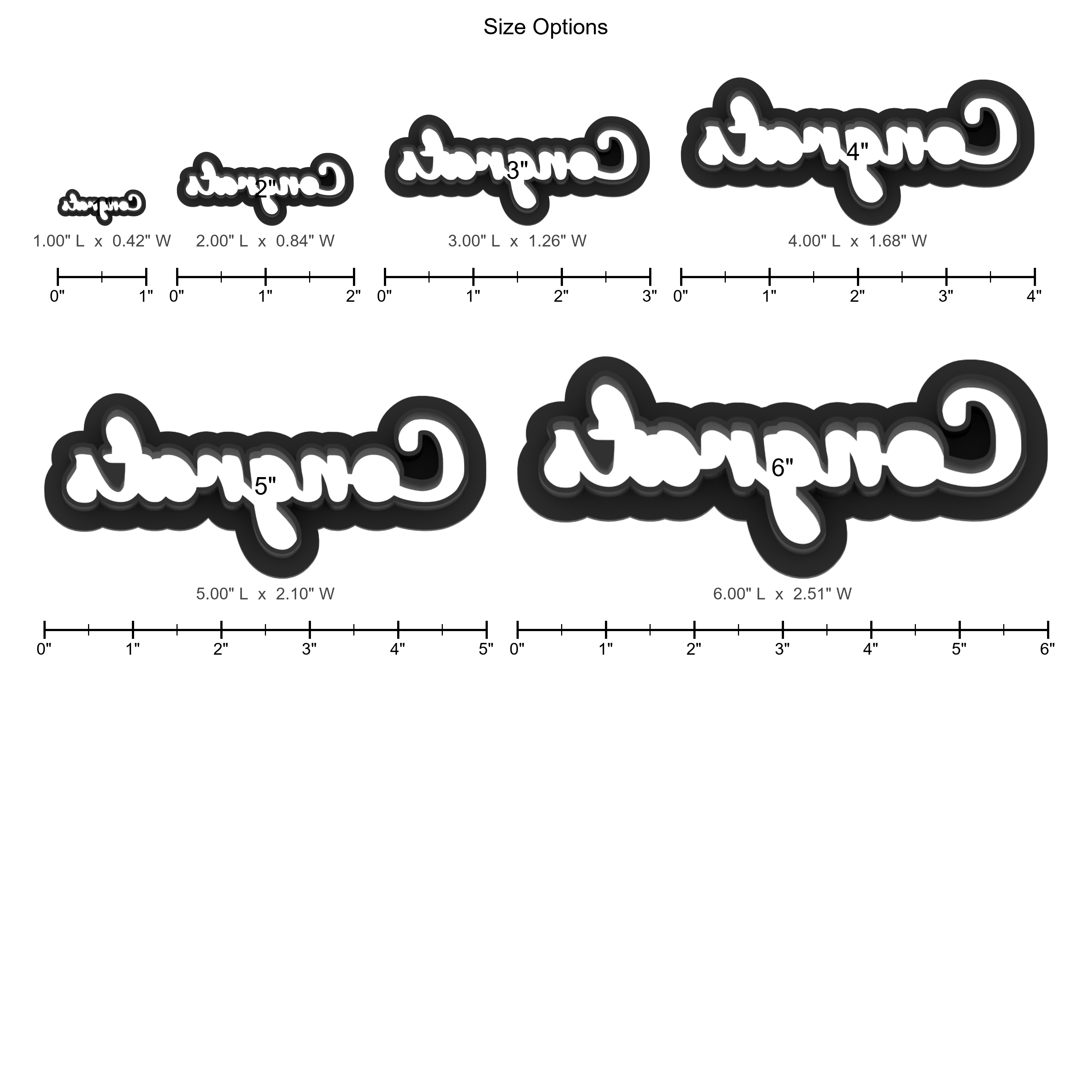 Congrats Word Outline Cookie Cutter with Easy Push Design — photo 5