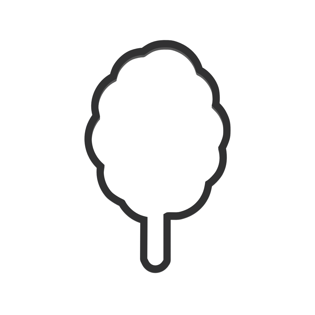 Cotton Candy Cookie Cutter with Easy Push Design — photo 3