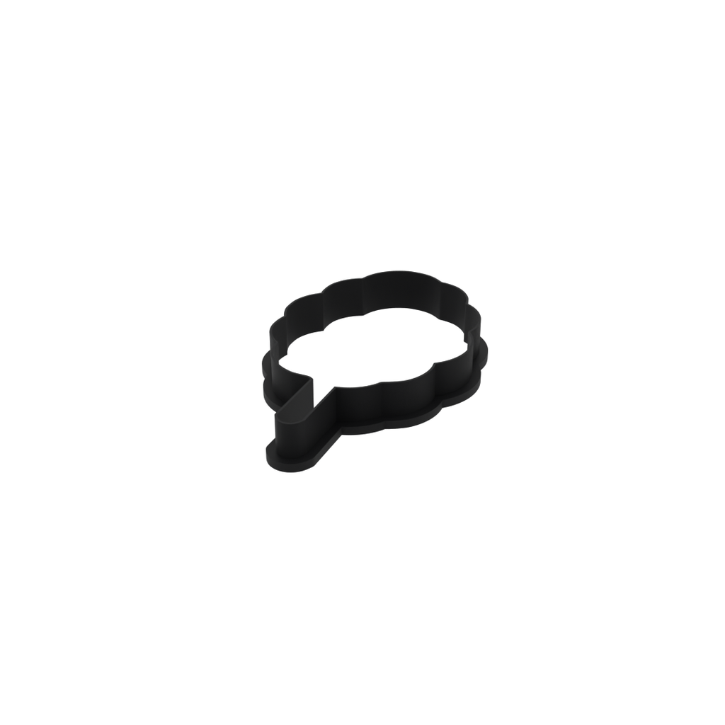 Cotton Candy Cookie Cutter with Easy Push Design — photo 4
