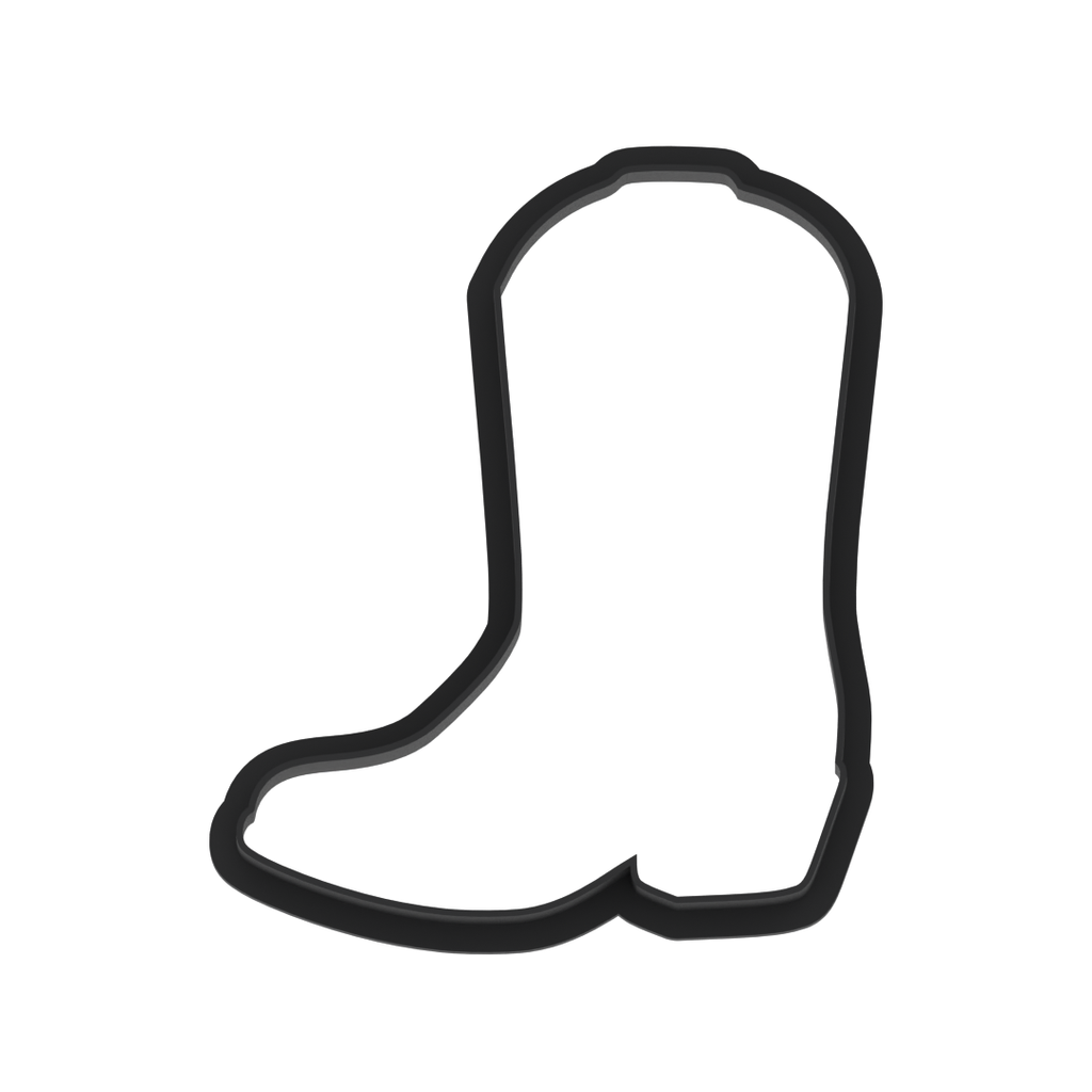 Cowboy Boot Cookie Cutter with Easy Push Design — photo 6