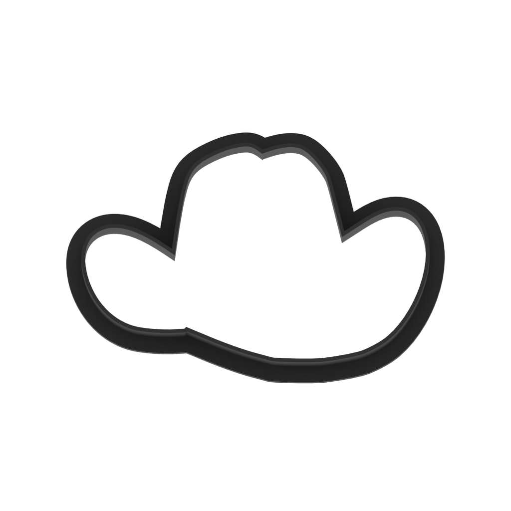 Cowboy Hat Cookie Cutter with Easy Push Design — photo 6