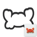 Crab Cookie Cutter with Easy Push Design — main photo