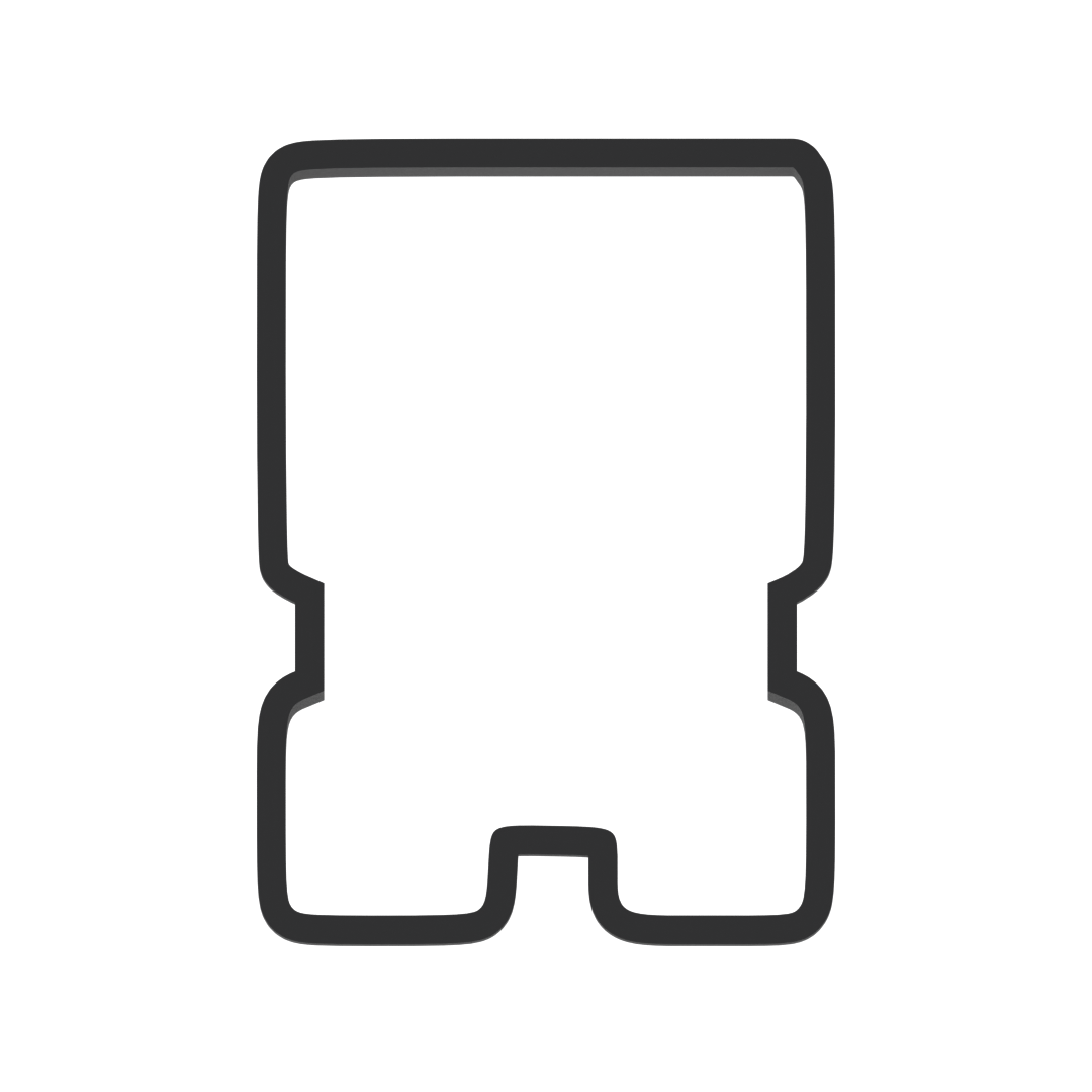 Creeper Cookie Cutter with Easy Push Design — photo 3