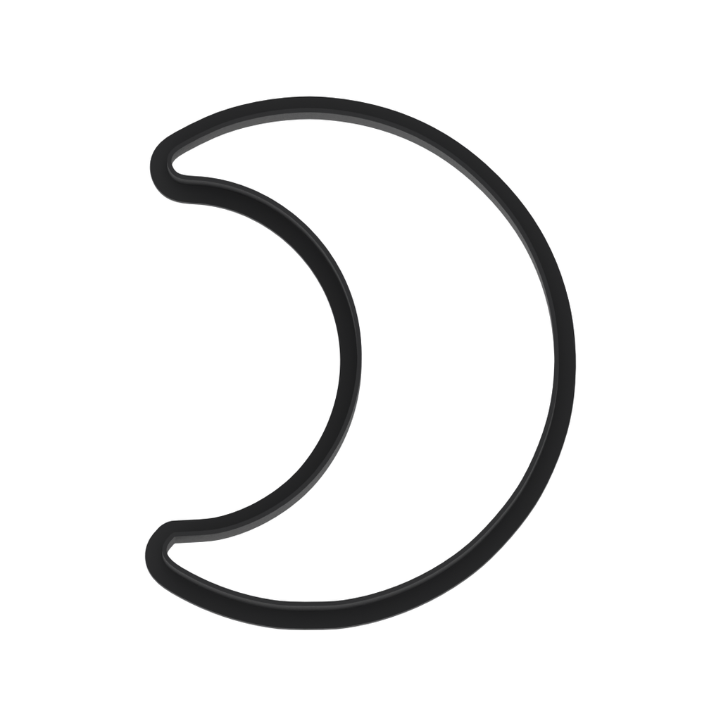Crescent Moon Cookie Cutter with Easy Push Design — photo 6