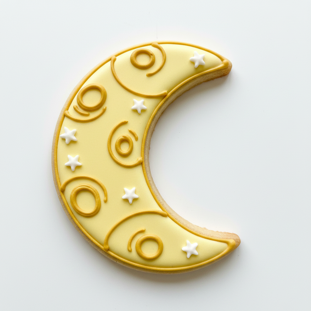 Crescent Moon Cookie Cutter with Easy Push Design — photo 2