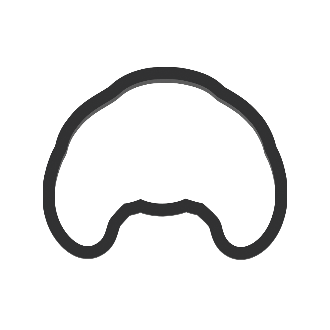Croissant Cookie Cutter with Easy Push Design — photo 3