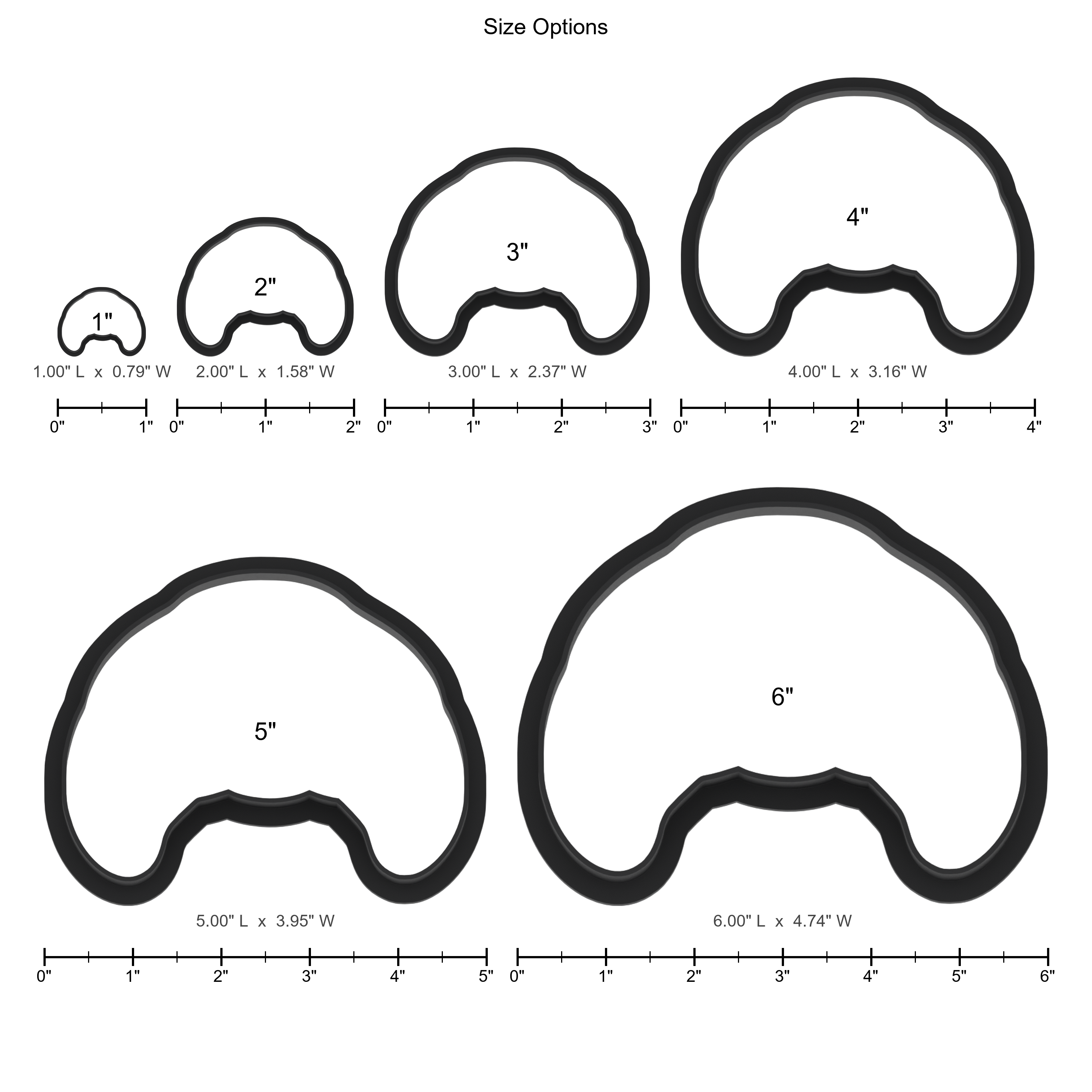 Croissant Cookie Cutter with Easy Push Design — photo 5