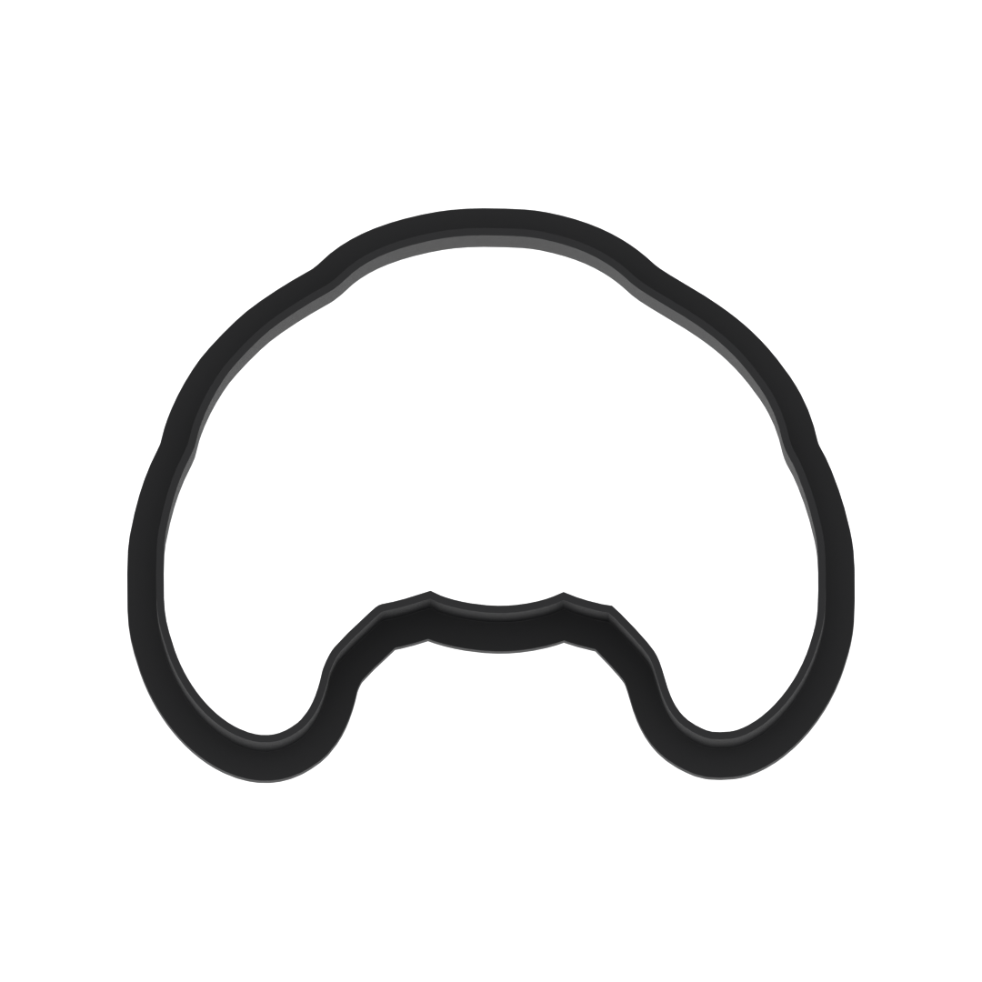 Croissant Cookie Cutter with Easy Push Design — photo 6