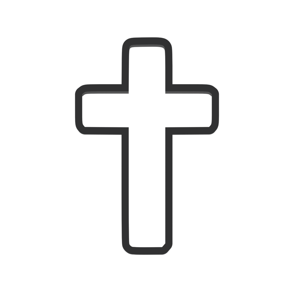 Cross Cookie Cutter with Easy Push Design — photo 3