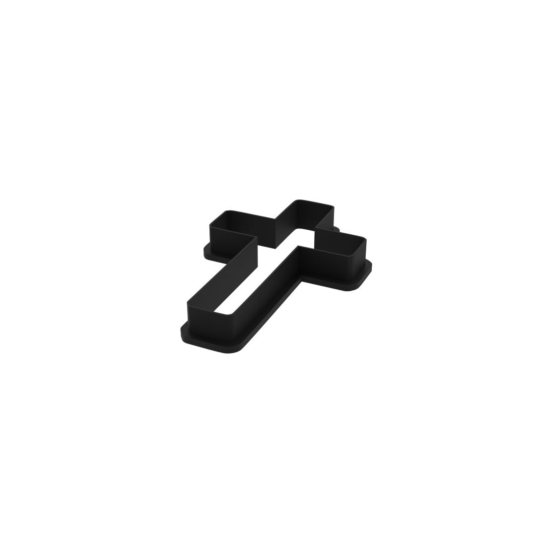Cross Cookie Cutter with Easy Push Design — photo 4