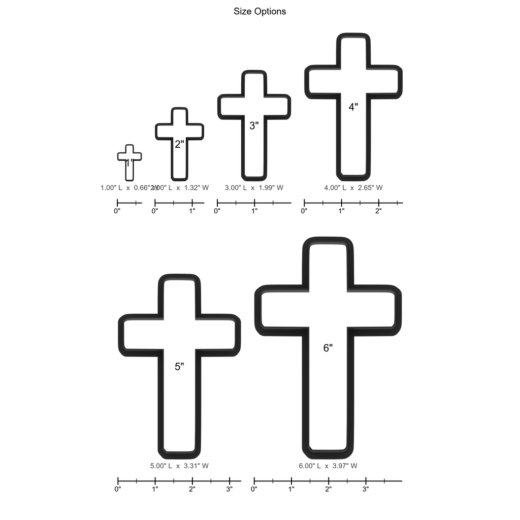 Cross Cookie Cutter with Easy Push Design — photo 5