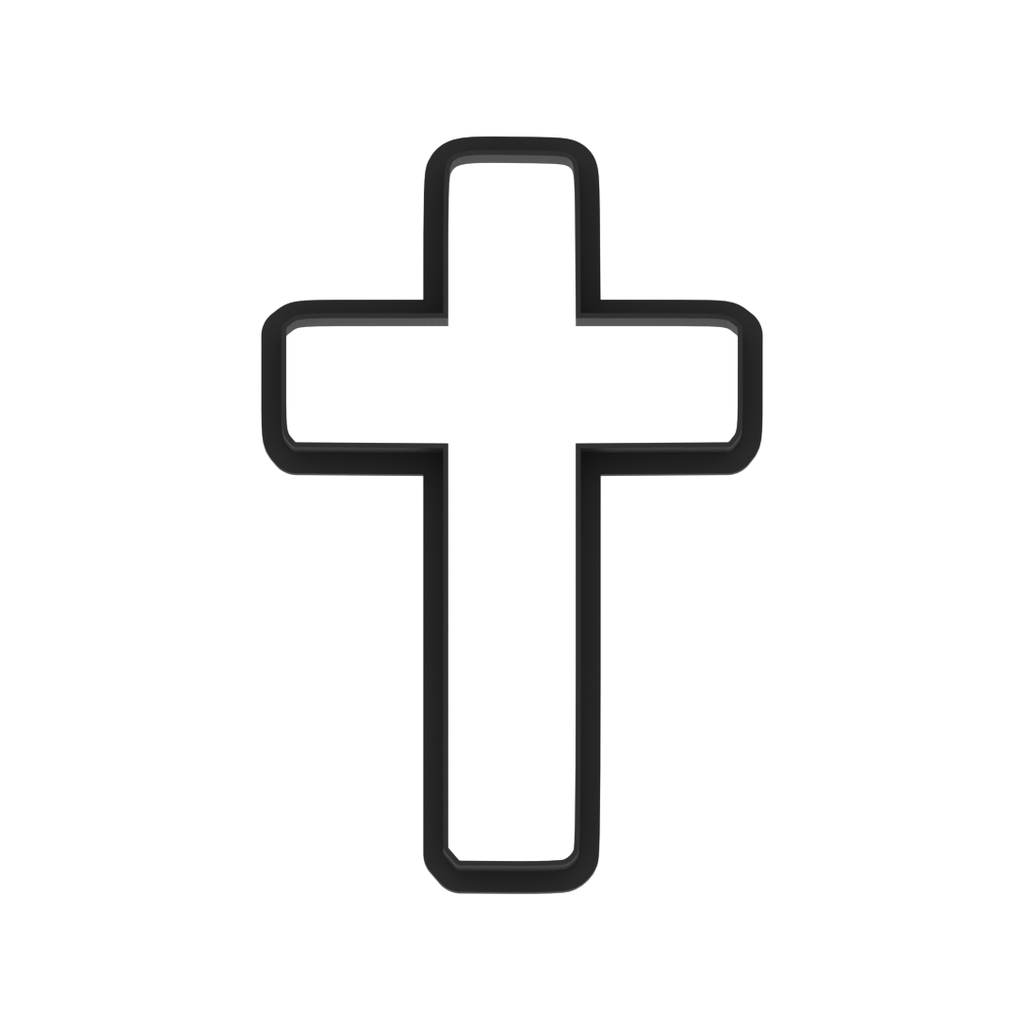 Cross Cookie Cutter with Easy Push Design — photo 6