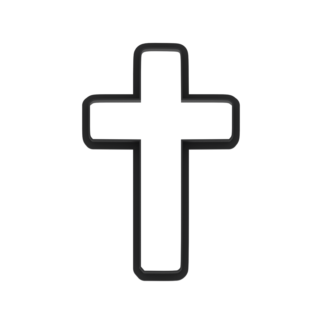 Cross Cookie Cutter with Easy Push Design — photo 6