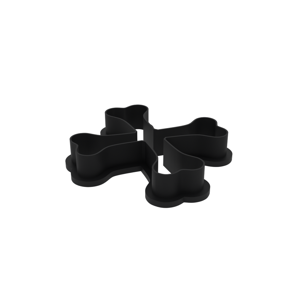 Crossbones Cookie Cutter with Easy Push Design — photo 4