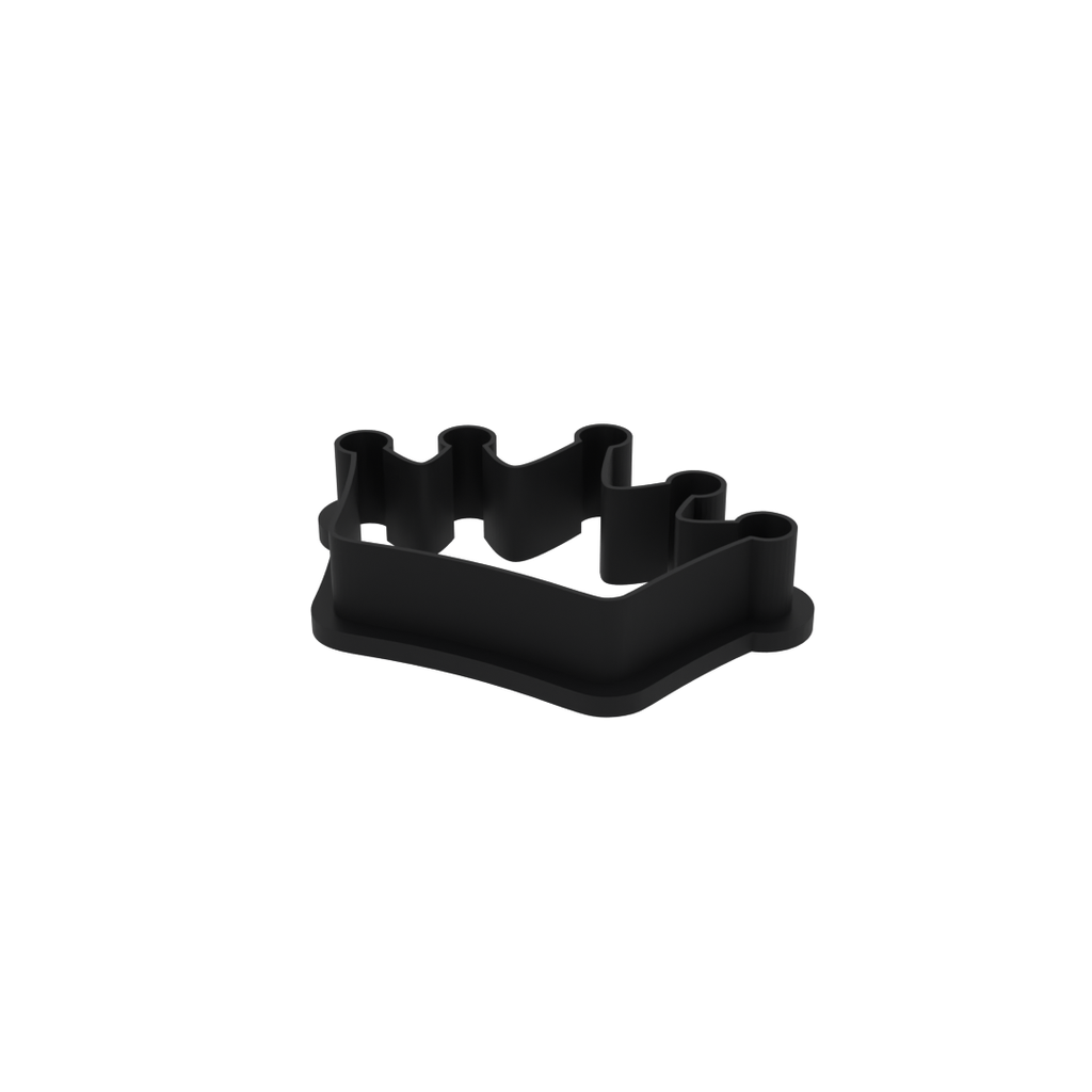 Crown Cookie Cutter with Easy Push Design — photo 4