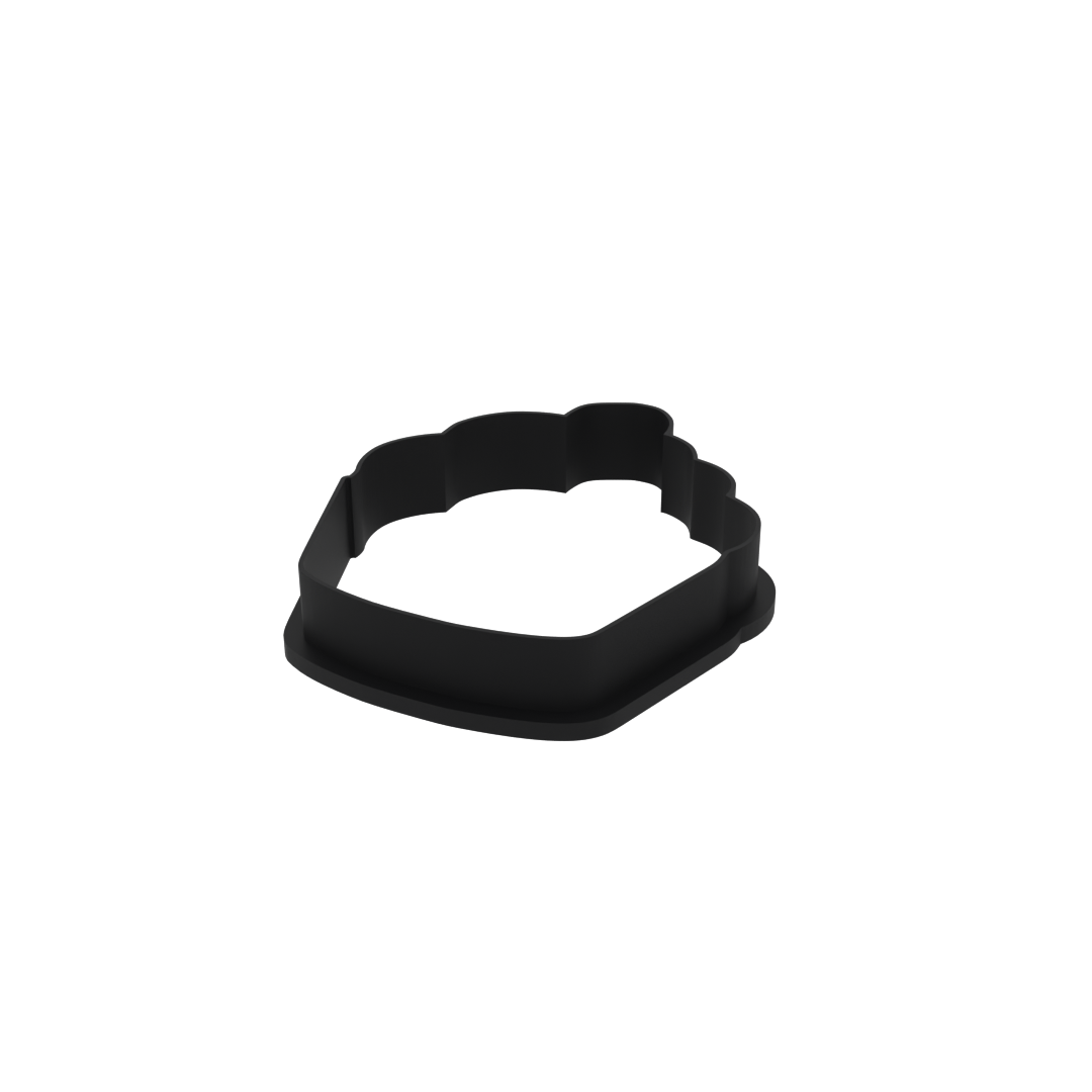 Cupcake Cookie Cutter with Easy Push Design — photo 4