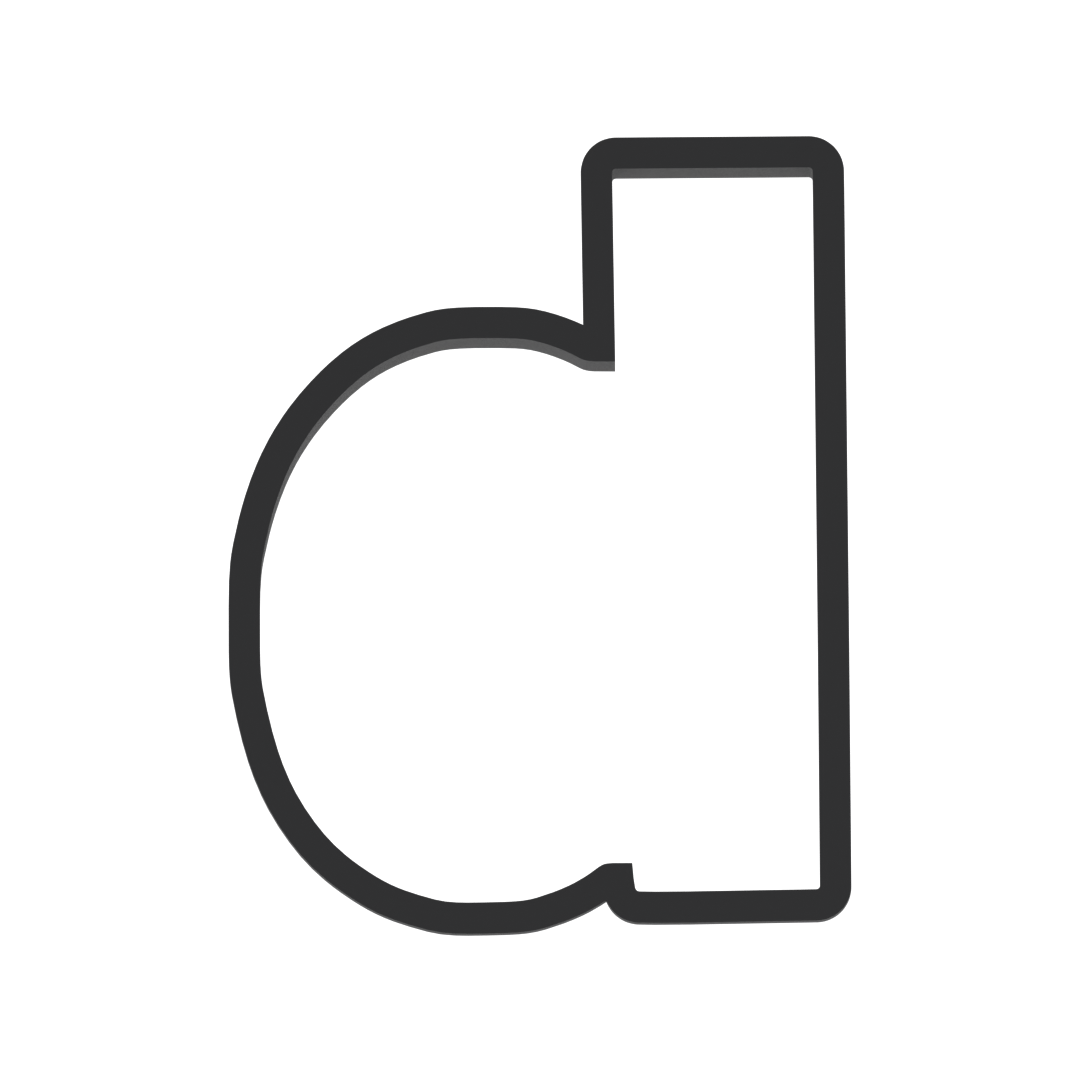 d Lowercase Block Letter Cookie Cutter with Easy Push Design — photo 3