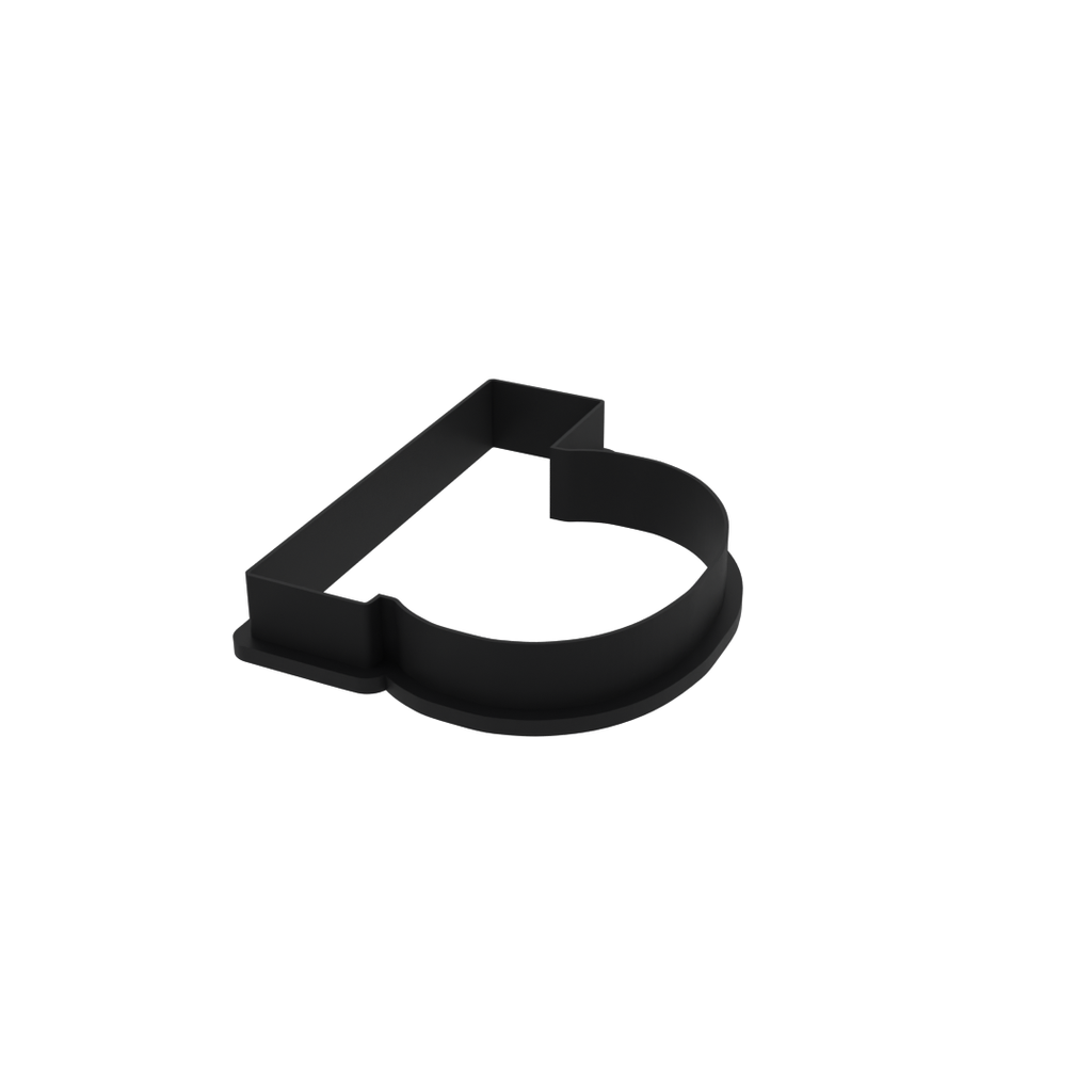d Lowercase Block Letter Cookie Cutter with Easy Push Design — photo 4