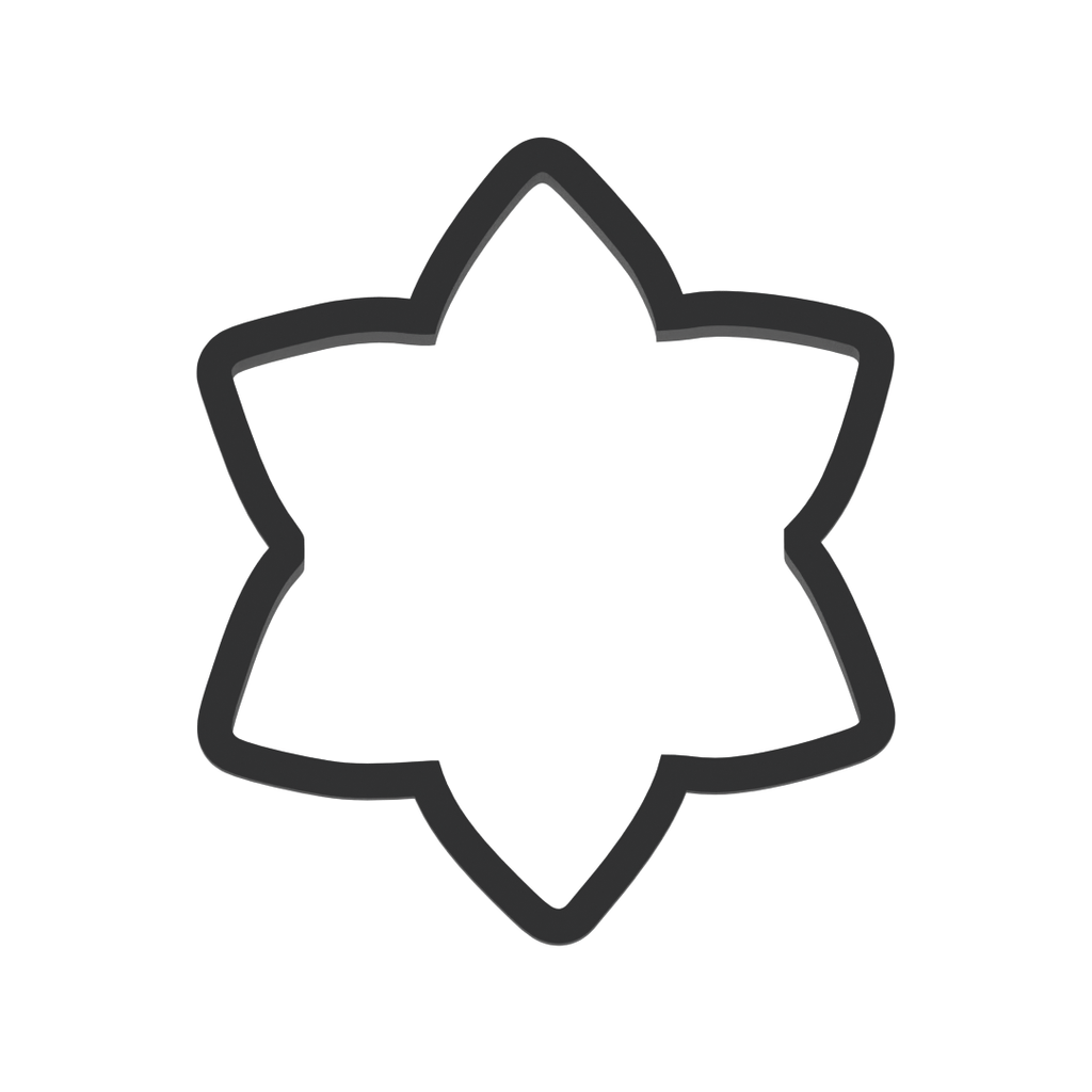 Daffodil Flower Cookie Cutter with Easy Push Design — photo 3