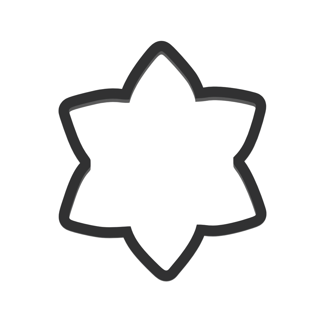 Daffodil Flower Cookie Cutter with Easy Push Design — photo 3