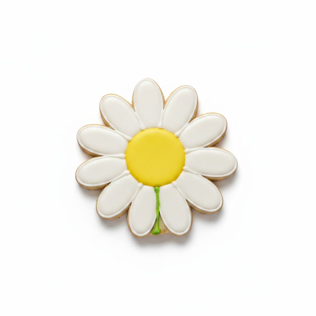 Daisy Flower 12 Petal Cookie Cutter with Easy Push Design — photo 2
