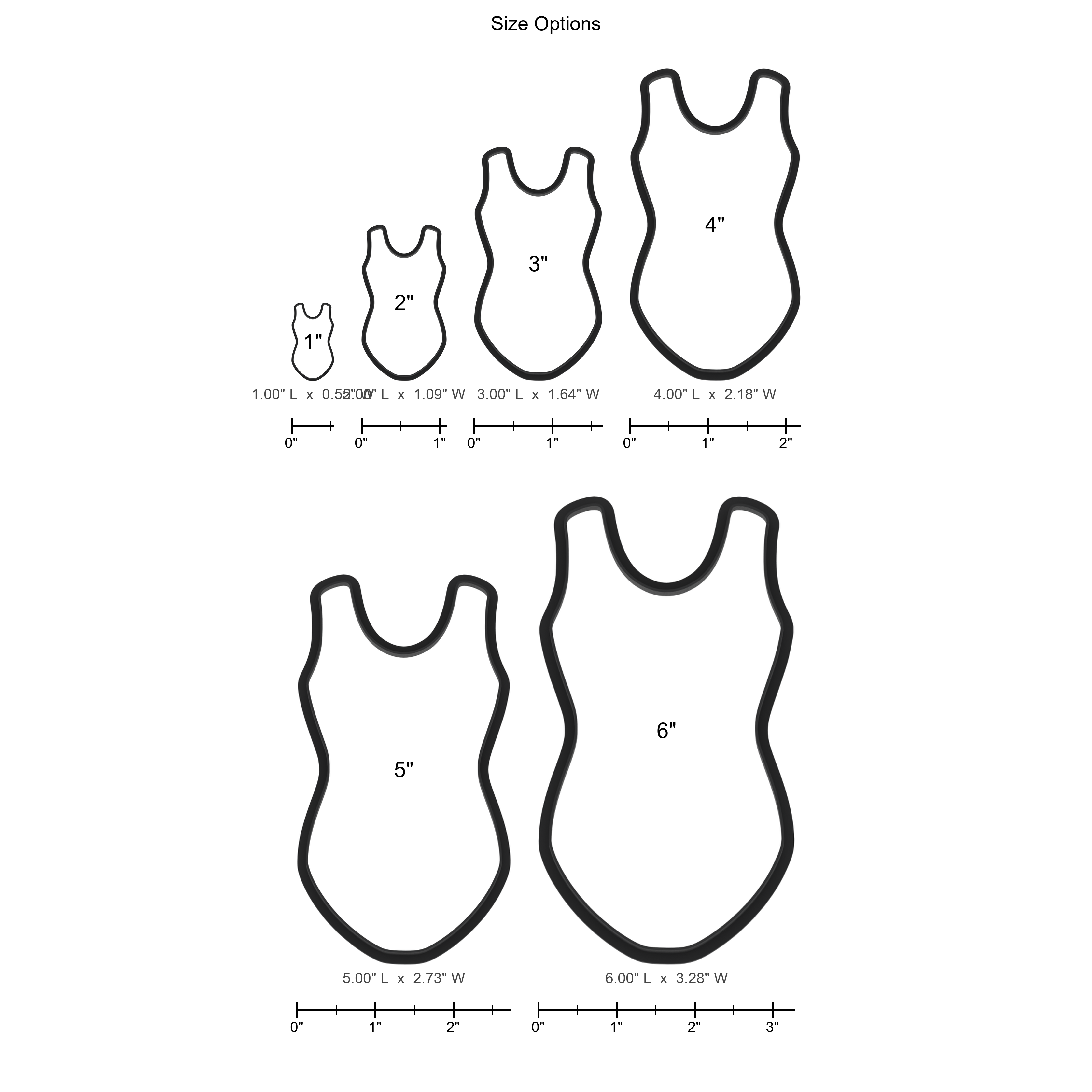 Dance Leotard Cookie Cutter with Easy Push Design — photo 5