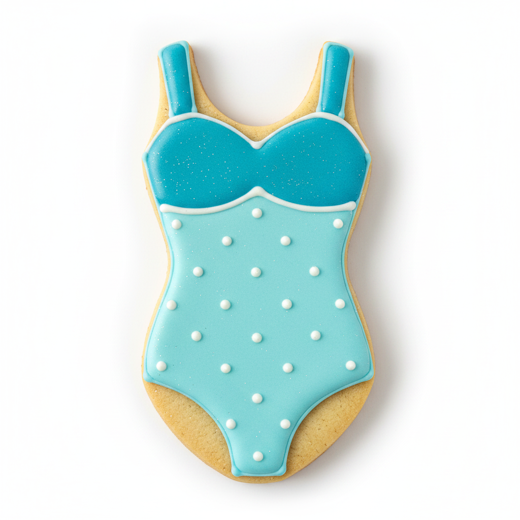 Dance Leotard Cookie Cutter with Easy Push Design — photo 2