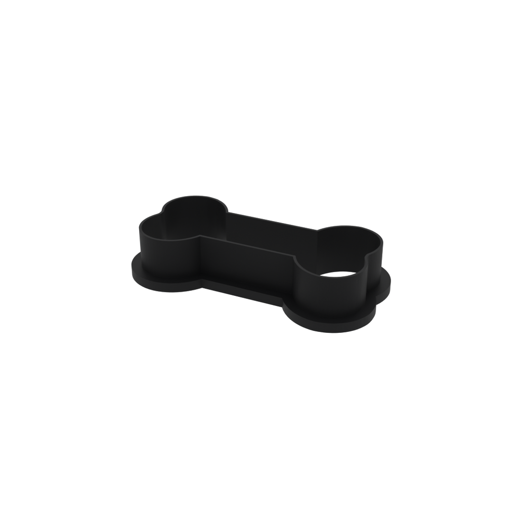 Dog Bone Cookie Cutter with Easy Push Design — photo 4