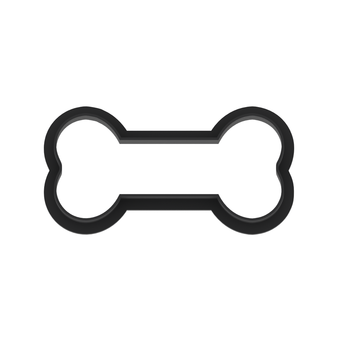 Dog Bone Cookie Cutter with Easy Push Design — photo 5