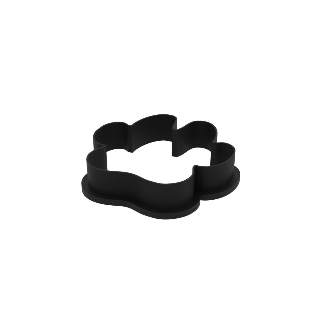 Dog Paw Cookie Cutter with Easy Push Design — photo 4