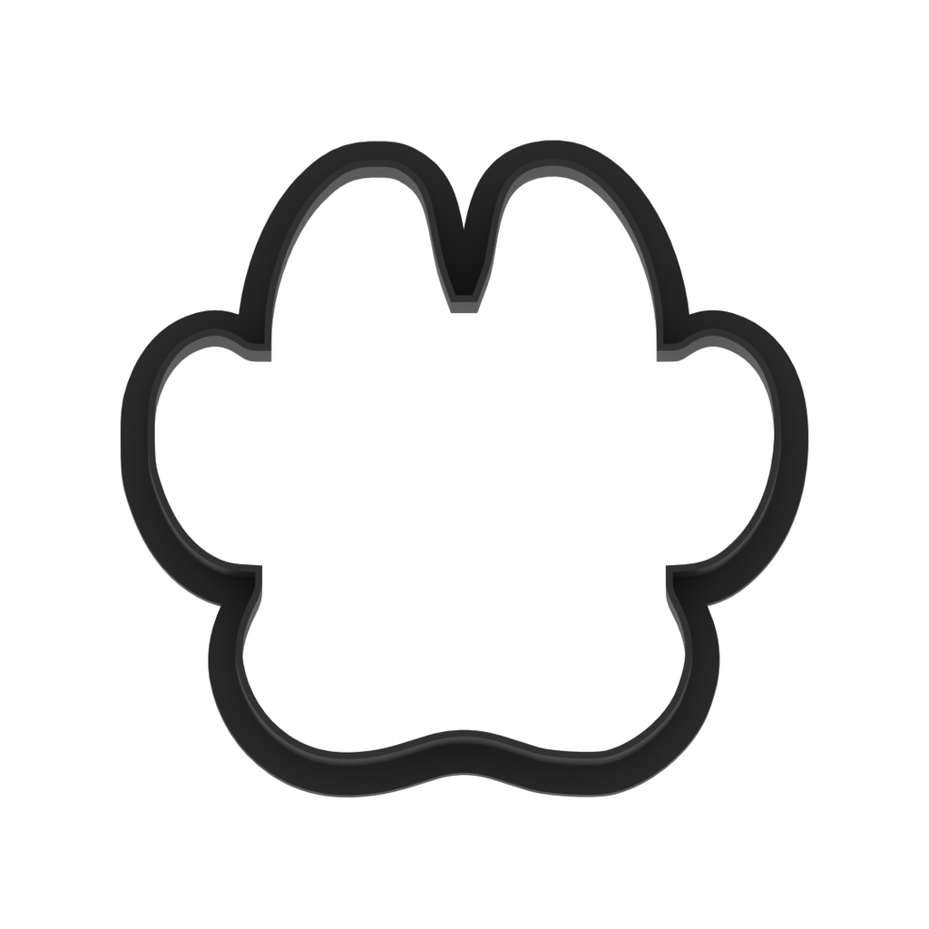 Dog Paw Cookie Cutter with Easy Push Design — photo 5