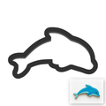 Dolphin Cookie Cutter with Easy Push Design — main photo