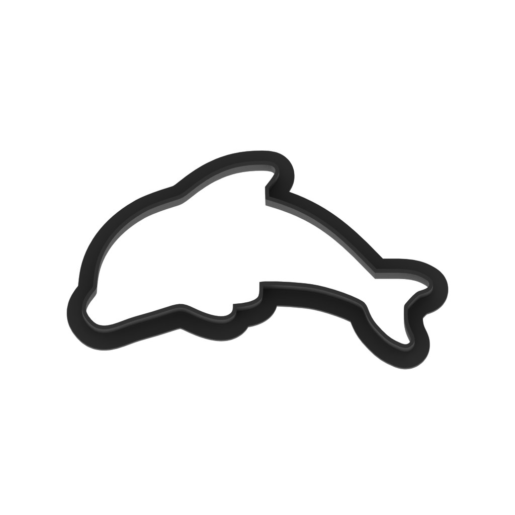 Dolphin Cookie Cutter with Easy Push Design — photo 5