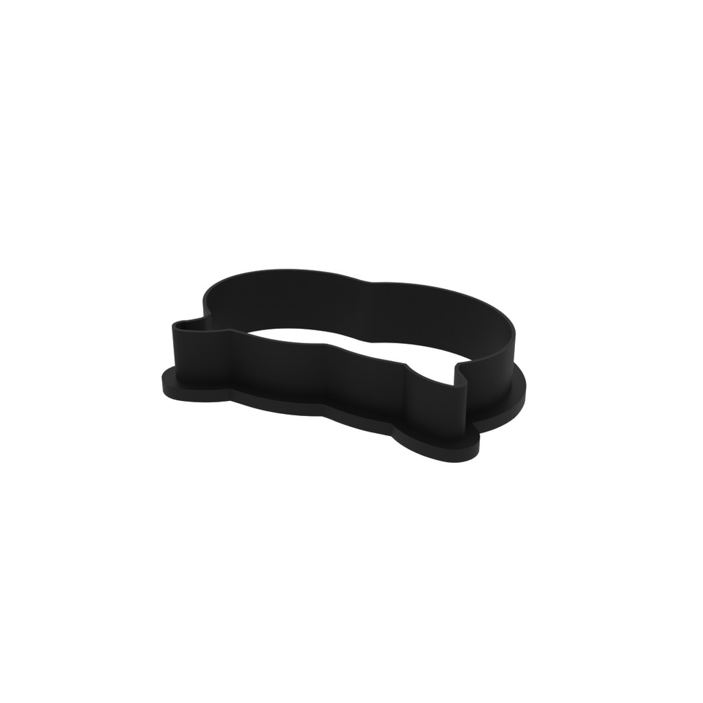 Double Speech Bubble Cookie Cutter with Easy Push Design — photo 4