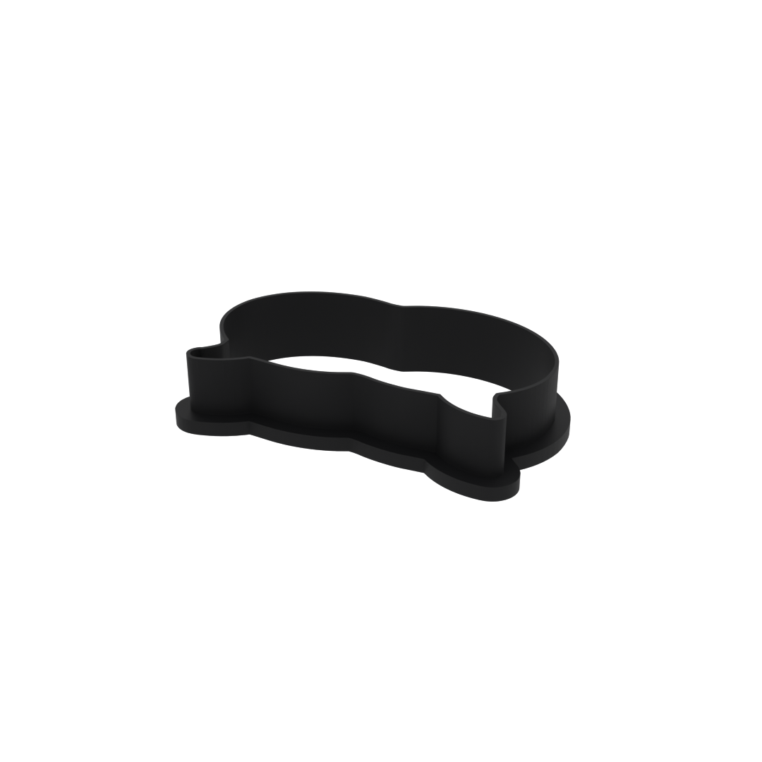 Double Speech Bubble Cookie Cutter with Easy Push Design — photo 4